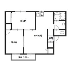 第二ハイネスの物件間取画像